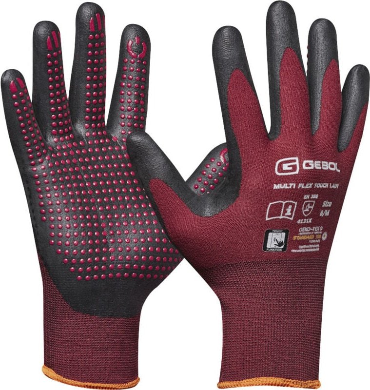 Thumbnail - Handschuh Multi Flex Touch Lady Arbeitshandschuhe - Gebol