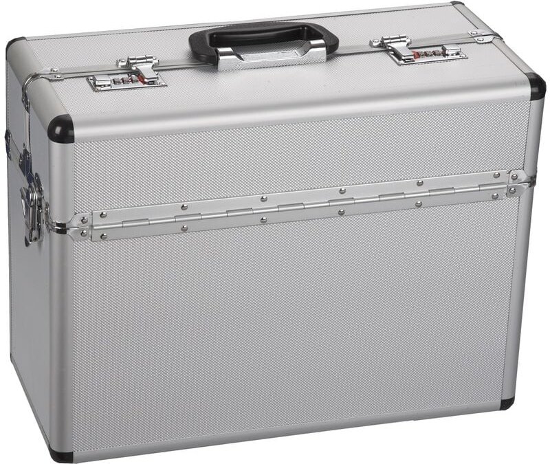 Alutec - Pilotenkoffer Aluminium Koffer Aktenkoffer mit Schloss