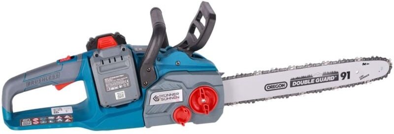 Könner &Söhnen Akku-Kettensäge ks CS40V-14 Akku Gartenarbeit Haushaltskettensäge
