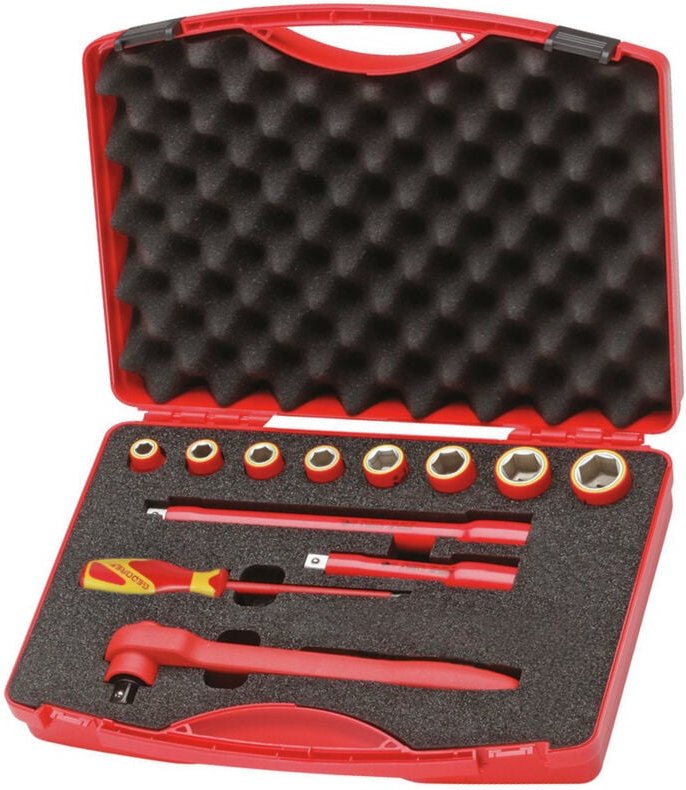 Gedore VDE-Werkzeugsatz 12-tlg. im Koffer