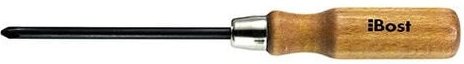 Bost - Schraubendreher Holzgriff - Phillips-Kreuzklinge - 6 x 125 mm - 604100