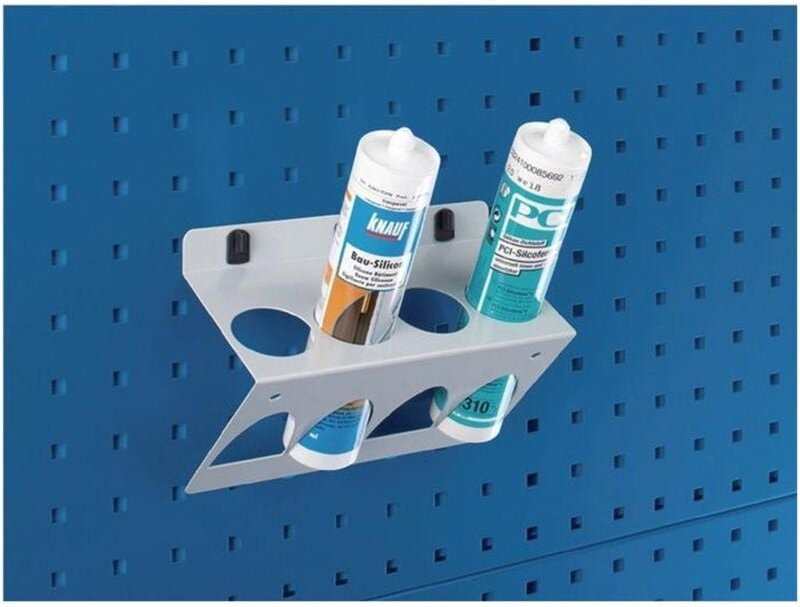 Kartuschenhalter Anzahl Aufnahmen 4 B225xD50mm passend für Lochplatte