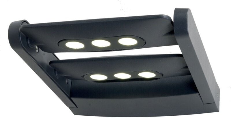 Elstead - Sigmund - led 6 Light Wandleuchte - Graphit-Finish