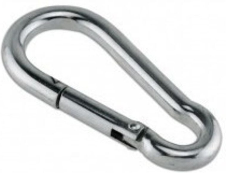 Karabiner aus verzinktem Stahl 4x40mm Scfaichfbs40