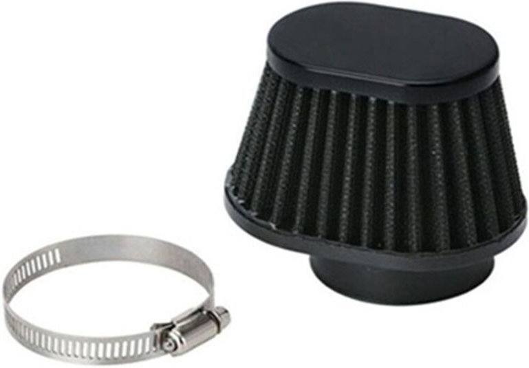 1 Stück Universal-Luftfilter, Rund, Konisch, für Auto und Motorrad, 51 mm, 5,1 cm, Ansaugfilter