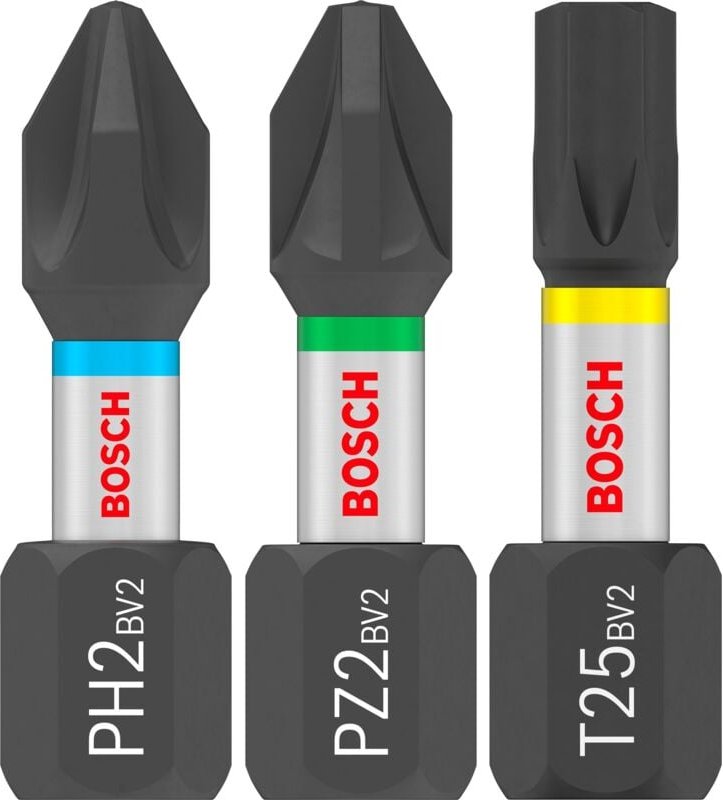 Bosch PRO Impact Mixed Pack PH2(x5) PZ2(x5) T20(x5) T25(x5) T30(x5) 25 mm 25-tlg. - 2608521U63