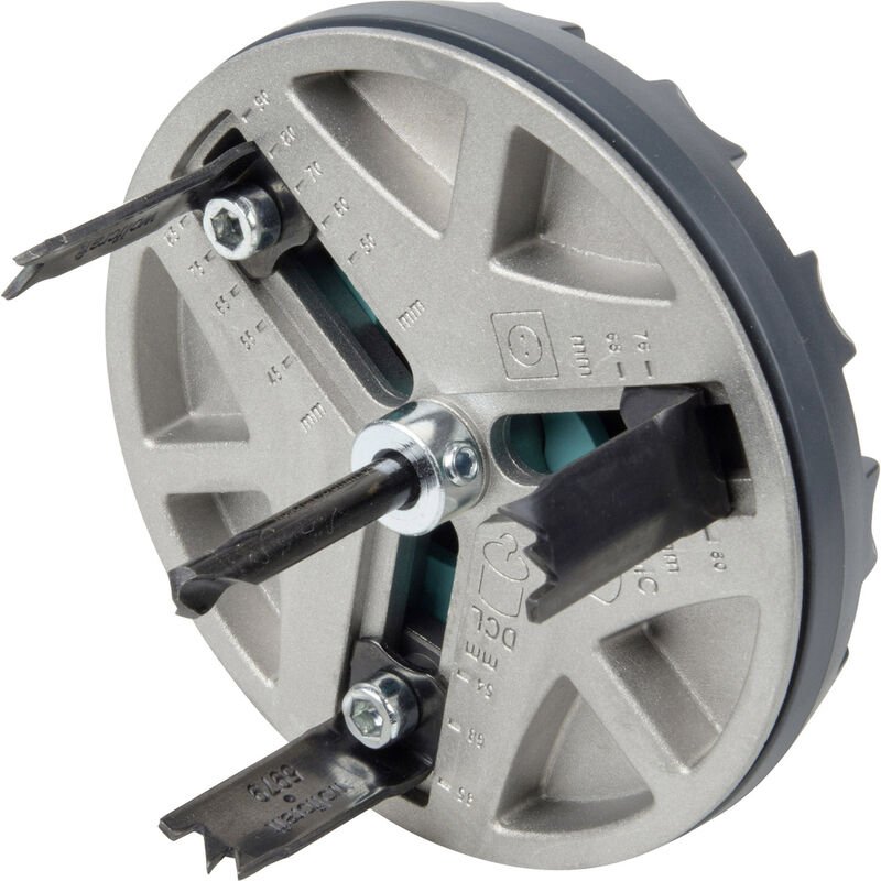 Lochsäge verstellbar ø 40-90 mm Lochsäge - Wolfcraft