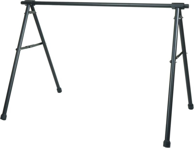 Thumbnail - HHG - Fahrrad-Sattelständer 796, Fahrradständer Aufhängebügel, Metall pulverbeschichtet 114x170x114cm ausziehbar schwarz