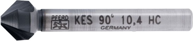 PFERD TOOLS HSS Kegel-und Entgratsenker 90° Ø 10,4 mm Schaft-Ø 6 mm DIN 335 C HICOAT beschichtet