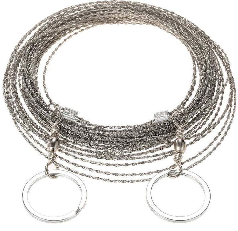 10 Meter langes Outdoor-Drahtsägenkabel, Überlebenskabel für Drahtsägen, Kettensägenseil, Sunny