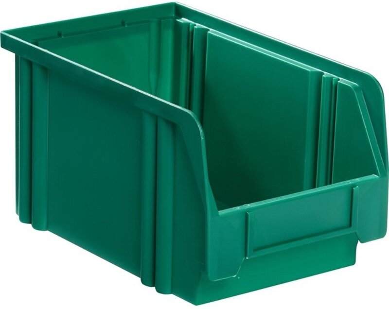 La-ka-pe LK3 grün Sichtlagerkasten L230/200xB150xH127mm ps grün