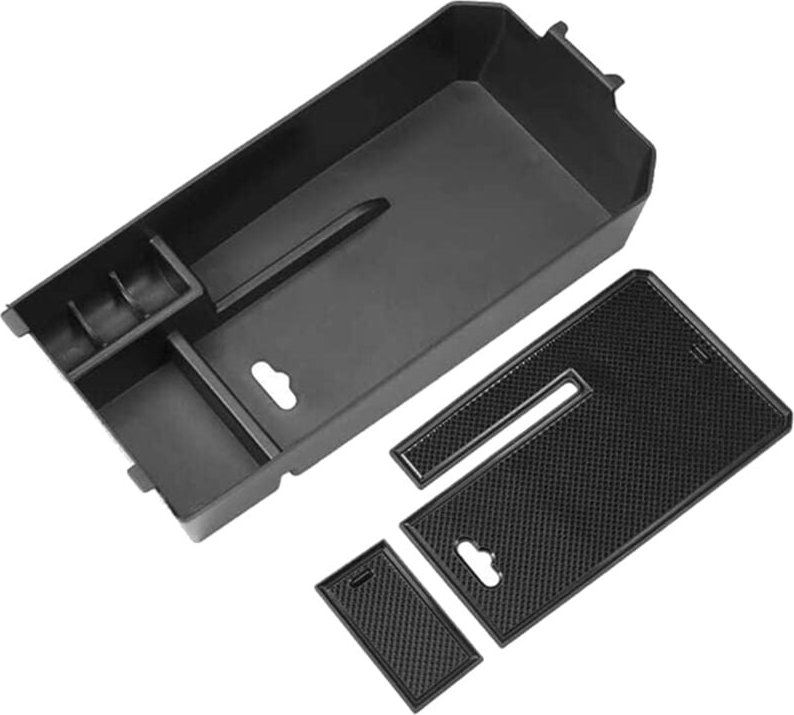 Thumbnail - Für c W205 2015-2021 und glc W253 2016-2021 Auto-Mittelkonsole Armlehne Aufbewahrungsbox Einsatz Organizer Fach