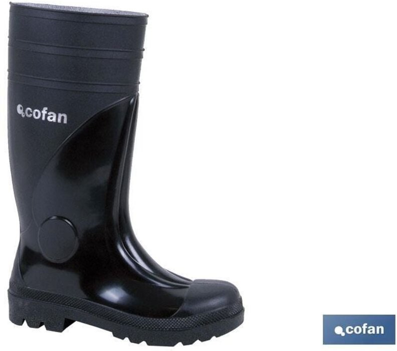 Hochsicherheits-Wasserstiefel S-5 Schwarz T-38