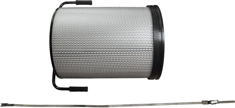 Feinstaub-Filterpatrone kompatibel mit hbm 200, 300 Absauganlage für Holzbearbeitungsmaschine - Mit Reinigungsbürste - V...
