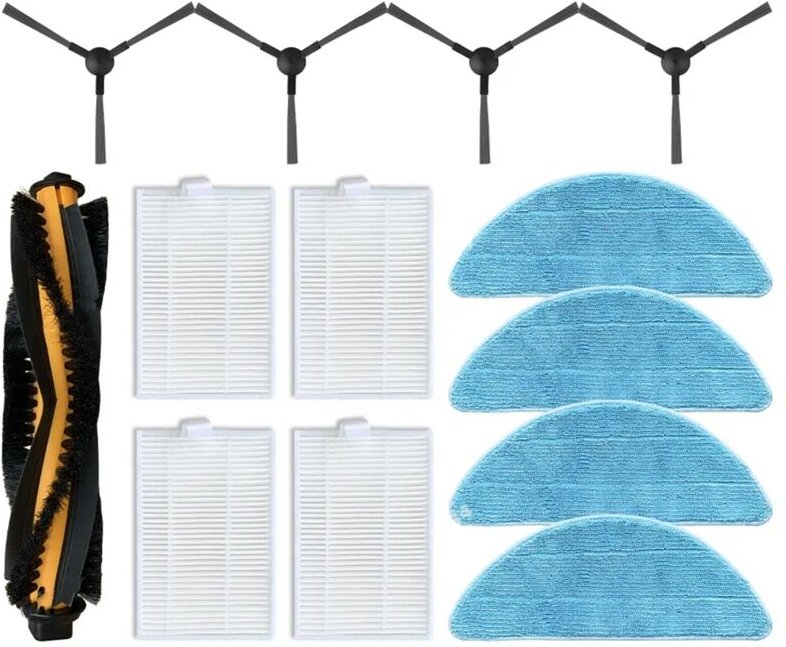 Für Bluebot XBOOST Wichtigsten Seite Pinsel Hepa-Filter Mopp Tuch
