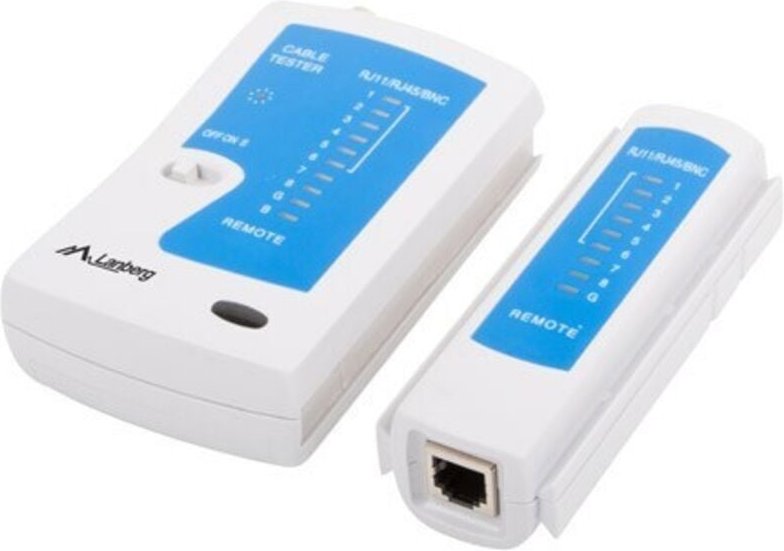 Lanberg - Kabeltester rj45 rj12 rj11 utp/ftp/sftp Koaxialkabel