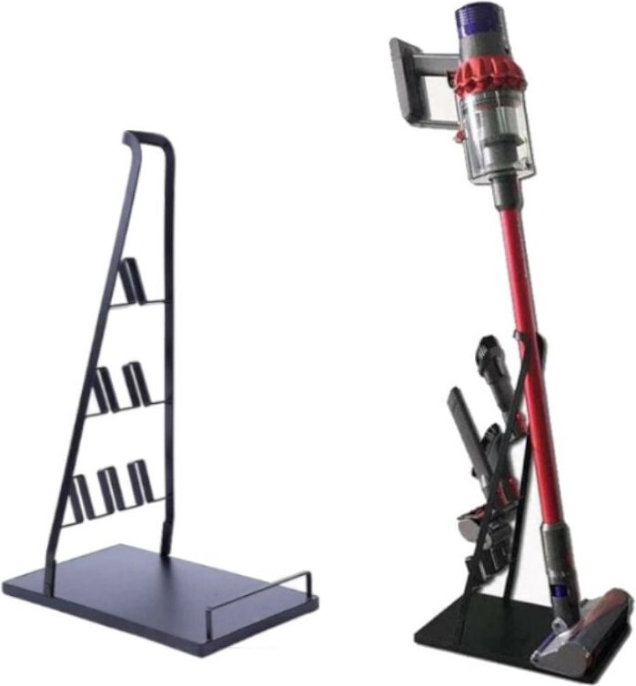 Ständer / Halter inkl. Schrauben Sechskantschlüssel für Akkusauger, Zubehörteile (Bürste, Düse etc.) kompatibel mit Dyso...