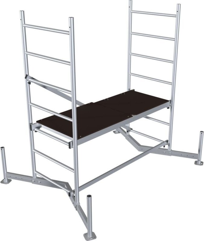 Krause - Arbeits-Grundgerüst monto ClimTec Aluminium 3 m Plattformleiter