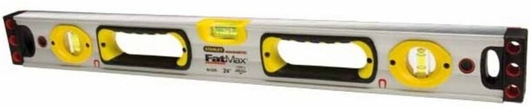 Stanley - Zubehör - Wasserwaage magnetisch, 120 cm 1-43-549