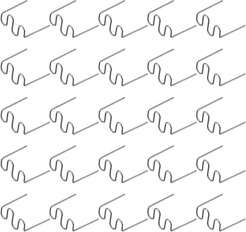 500 Stück Schweißstäbe Heißklammer-Reparaturmaschine, Kunststoffschweiß-Heißhefter, Auto-Auto-Stoßstangenreparatur, vorg...