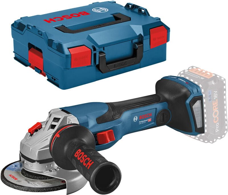 Bosch Akku-Winkelschleifer biturbo gws 18V-15 c ohne Akku ohne Lader in l-boxx