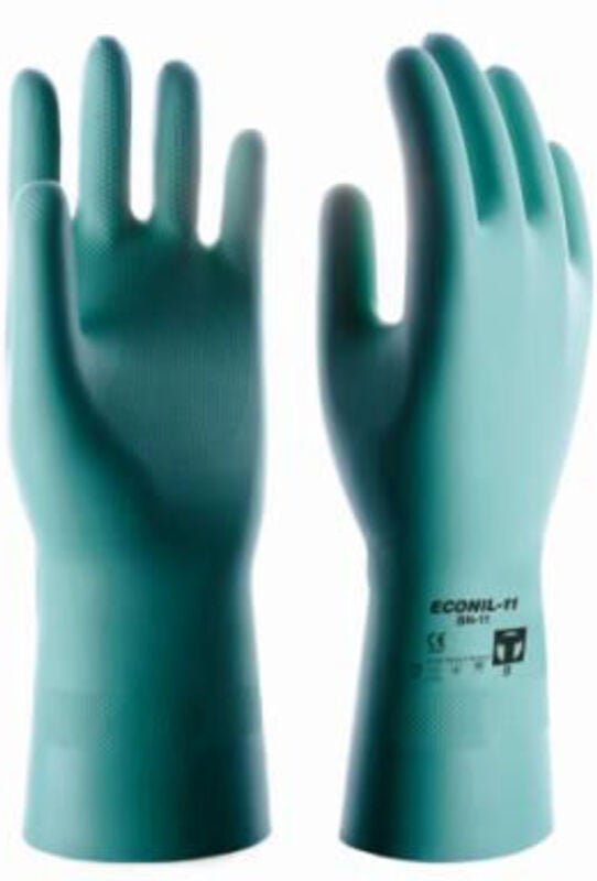 Wirtschaftlicher Satin-Nitril-Handschuh 3L Chemical Sulfatar Cat2 T-8BN11