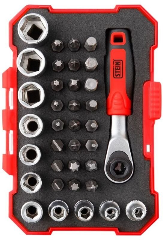 STEIN CR-V Mini-Ratschensatz 38-teilig
