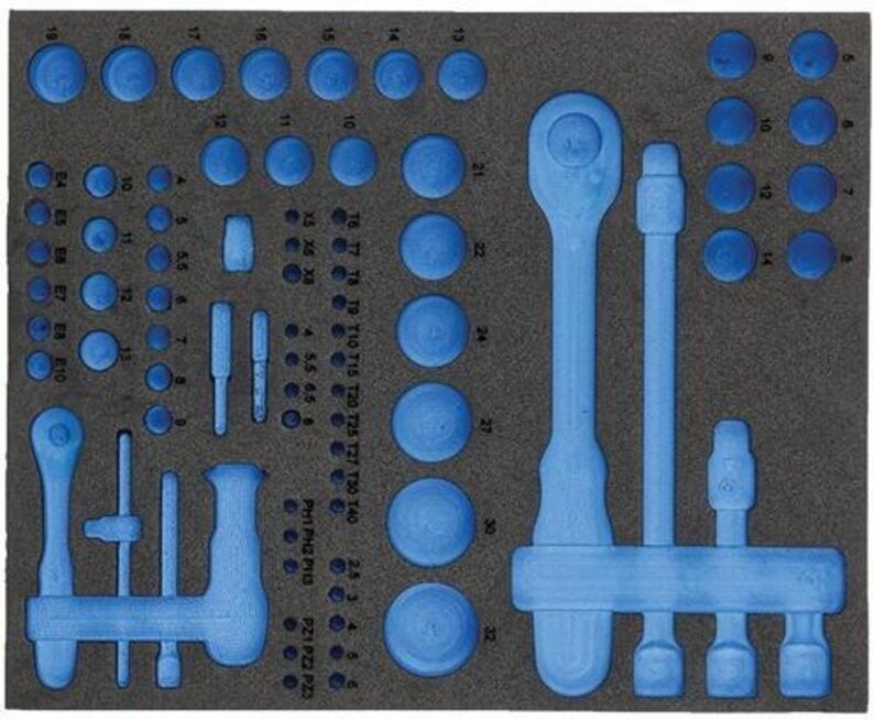 Gedore Check-Tool-Modul leer, Art.Nr. 2957256