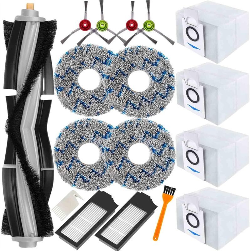 Zubehör für X1 Omni/T10 Omni, Turbo-Ersatzteile umfassen Hauptbürste, HEPA-Filter