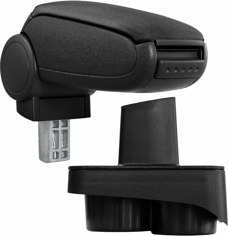 Pro.tec - Mittelarmlehne Skoda Fabia 1 mit Staufach Textil schwarz