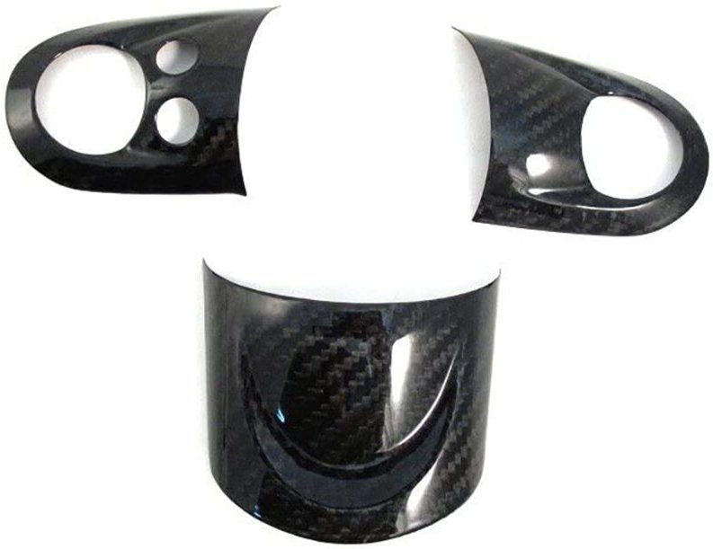 Thumbnail - Tlily - Carbon Lenk Rad Abdeckung Zierstab Instrumenten Tafel Form Teil für R55 R56 R60 s