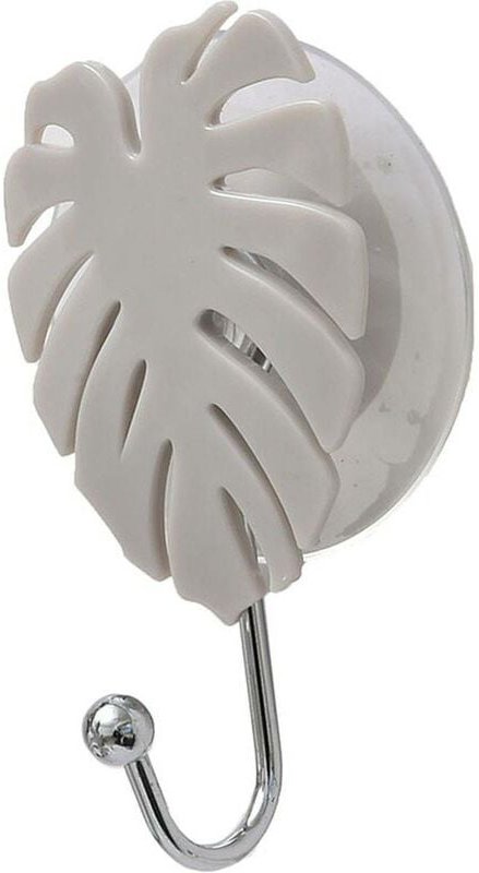 Blatthaken ps auf saugnapf - taupe Tendance