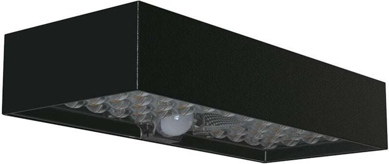 Thumbnail - V-tac - 6W LED-Wandleuchte mit Solarpanel und PIR-Sensor, Schwarz, Naturweiß, IP65