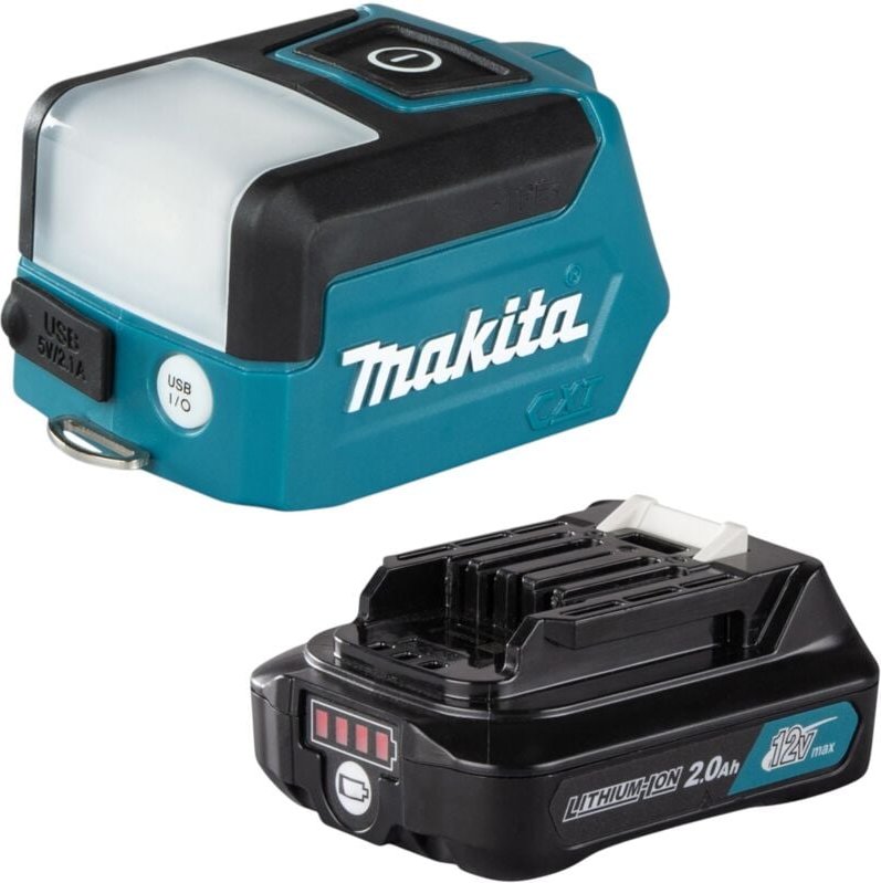 Thumbnail - Makita ML 107 DA1 Akku Lampe 12 V max. 200 lm LED + 1x Akku 2,0 Ah - ohne Ladegerät