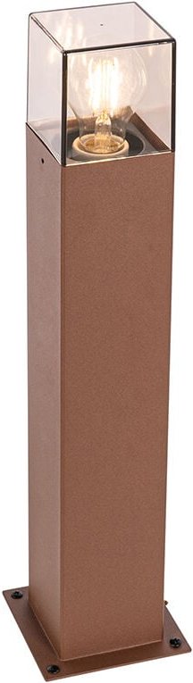 Industrielle Stehleuchte für den Außenbereich, rostbraun, 50 cm, IP44 – Dänemark
