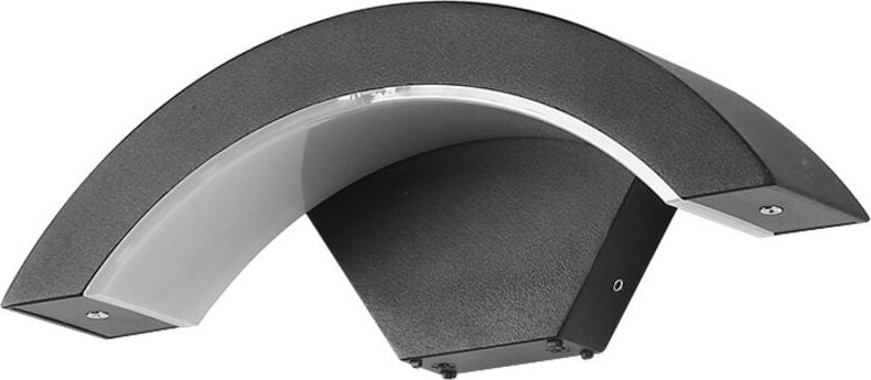 18-W-LED-Wandleuchte, Metall, IP65, für Garten, Flur, Schlafzimmer, warmweiß (3000 K)