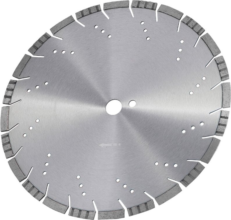 Mophorn - 14 Zoll/350 mm Diamantsägeblatt, Betonsägeblatt Nass/Trocken, 0,39 Zoll/10 mm schräge Zähne, universelles 1-Zo...