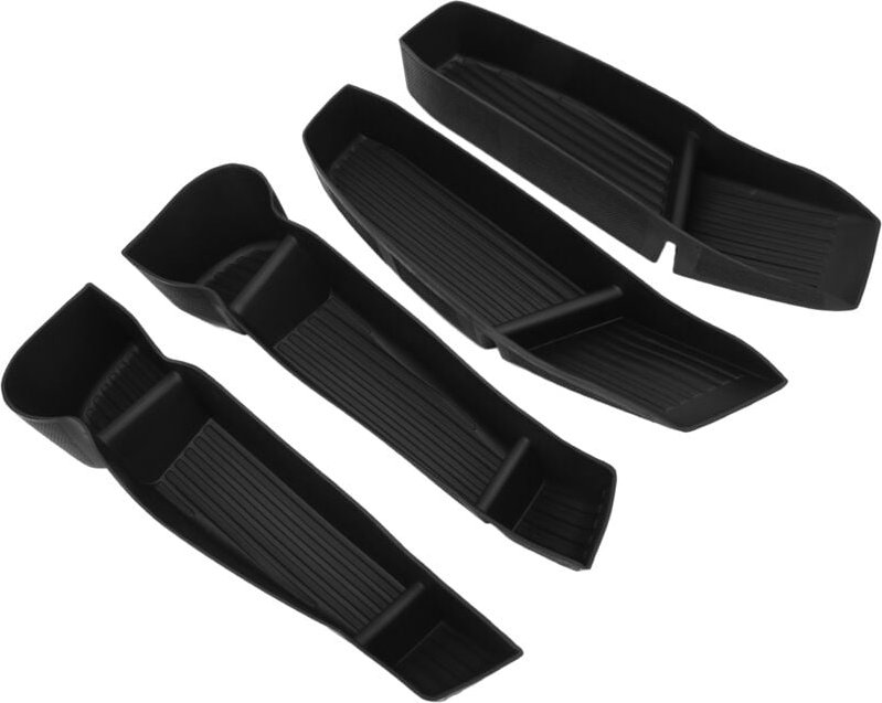 Zoternen - 4-teilige seitliche Aufbewahrungsbox, Ersatz für den Innen-Organizer für Tesla Model y 2020–2023