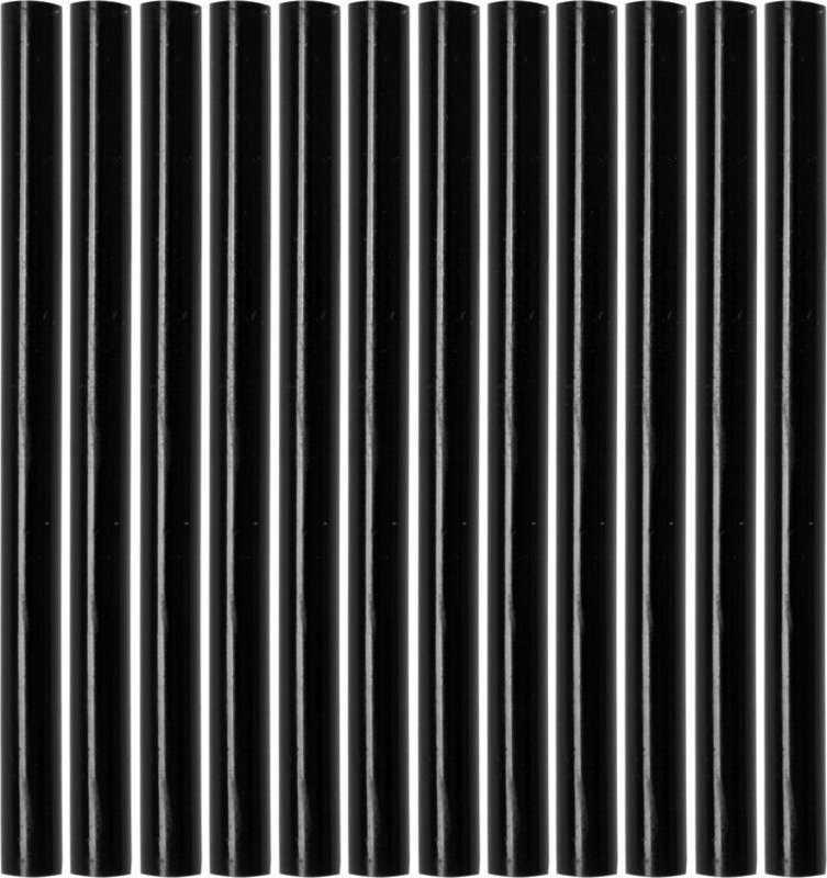 Heißschmelzkleber 7,2 x 100 mm, 12 Stück, schwarz, YT-82441, Yato