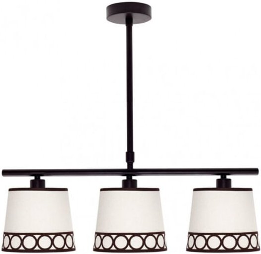 Fabrilamp - akunadecor Lampe Modell Dalia 3xe14 Ausführung Beige/Braun From