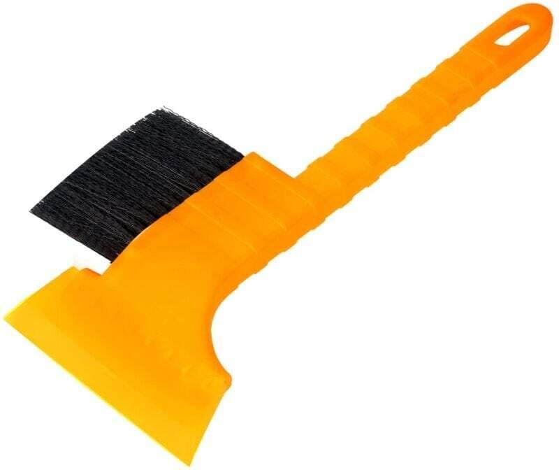 Windschutzscheibenkratzer und Besen Winterwerkzeug Windschutzscheibenenteisungsgerät Auto-Eiskratzer Windschutzscheibenk...