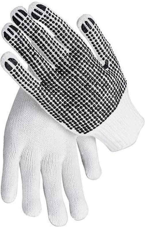 Strickhandschuh, einseitig genoppt, pes, Gr. 9 12 Stk - Texxor