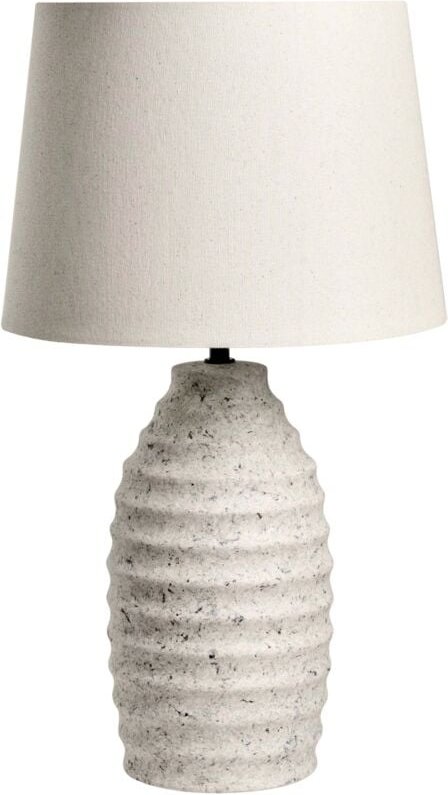 Tischlampe BILLY Keramik Cremeweiß
