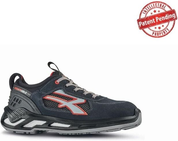 Gang S1P src esd Sicherheitsschuhe - 40 eu - Anthrazit/Orange - U-power