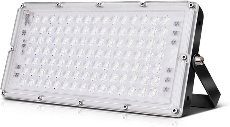 Thumbnail - ZVD - 100 w, 10.000 lm, IP67, LED-Flutlicht für den Außenbereich, Warmweiß 2800–3200 k, ultradünn, ideal für Garten und ...