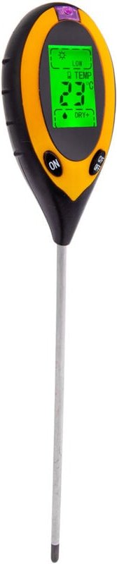 Cyslmuk - Bodentester 4-in-1 Bodentester PH-Messgerät, Sonnenlicht, Temperatur, Hygrometer