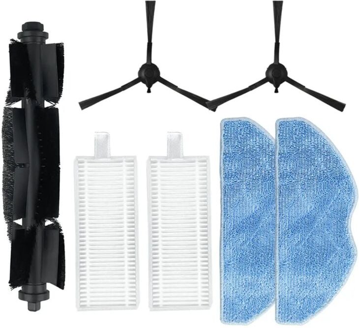Für Choice R2 / Plus 360 S8 Roboter-Staubsauger Roller Seitenbürste Filter Mopp Tücher Lappen Zubehör