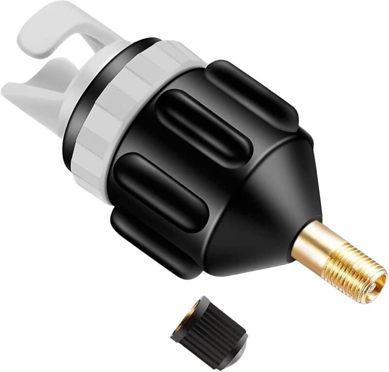 Sup-Adapter für Kompressor, Stand-Up-Paddle-Board-Pumpenzubehör, Luftpumpenventil für Schlauchbootpaddel, Motorventilada...