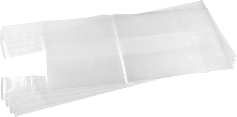 5x Entsorgungsbeutel kompatibel mit Dustcontrol dc 2800, 2900, f 2500, f 2800, 2500, 2700 Staubsauger - 55cm x 44cm farb...