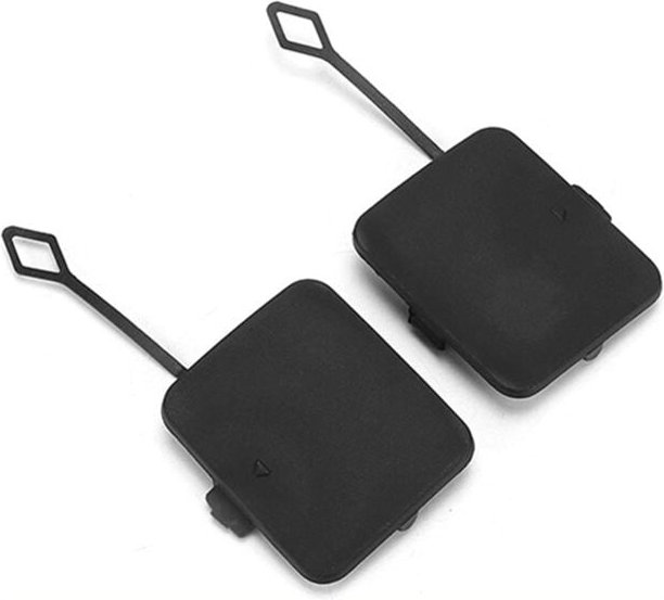 1 Paar Auto HeckstoßStange Abschlepphaken Abdeckkappe Abschlepploch Deckel AnhäNger Verkleidungskappe 51127272415 für X3...